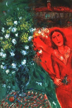 Marc Chagall Painting - Artista Reminiscencia contemporáneo Marc Chagall